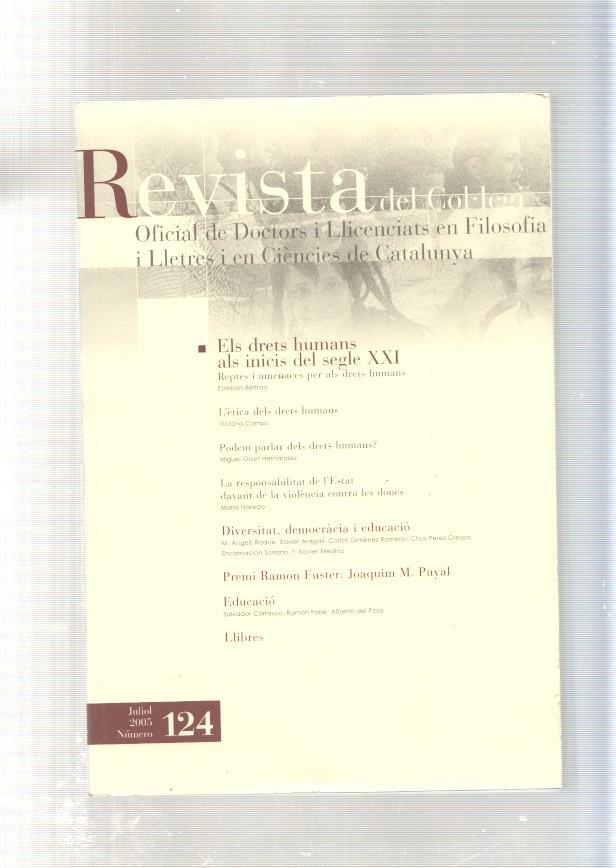 Revista del col legi Oficial de doctors i Llicenciats en Filosofia i en Ciencies de