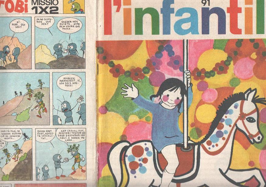 Revista L'infantil numero 091: Clifton, El magic virolet per Perich, La sireneta