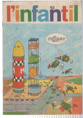 Revista L'infantil numero 093: Clifton, El magic virolet per Perich, Blabbo L'amfos