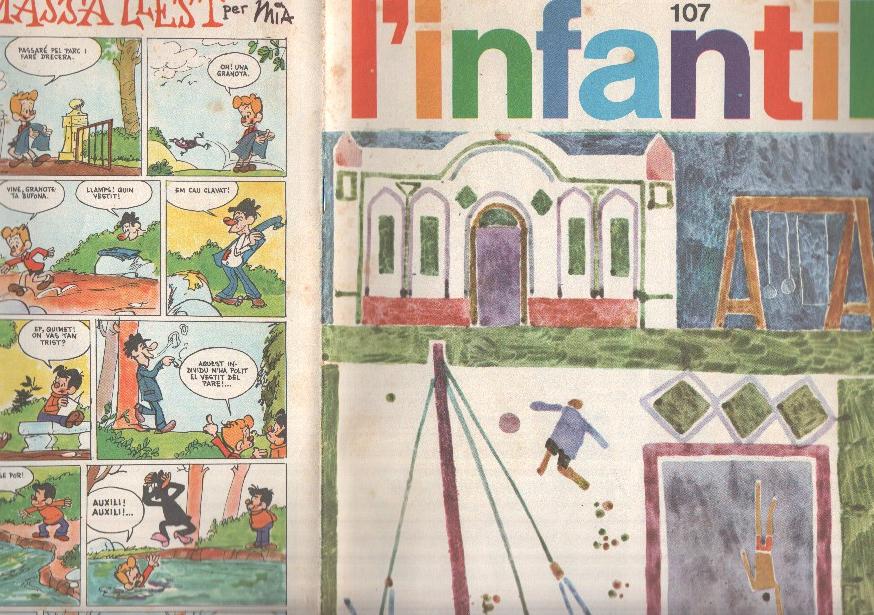 Revista L'Infantil numero 107: Jack i la mongetera, El viatje prodigios d'en Ferran Pinyol