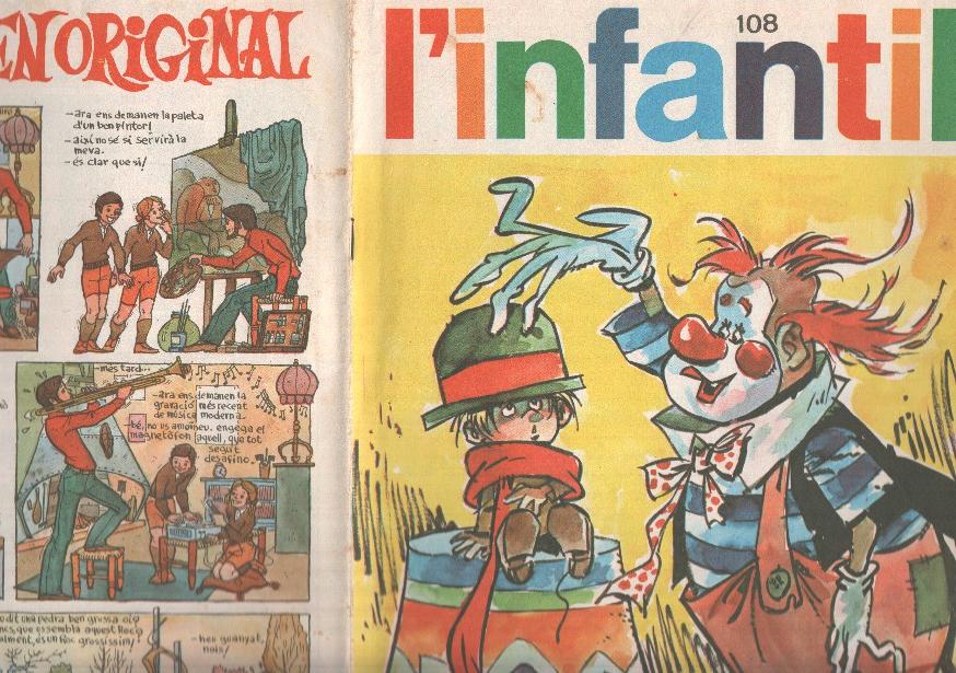 Revista L'Infantil numero 108:  Marc Franval, Jack i la mongetera, El viatje prodigios d'en Ferran Pinyol