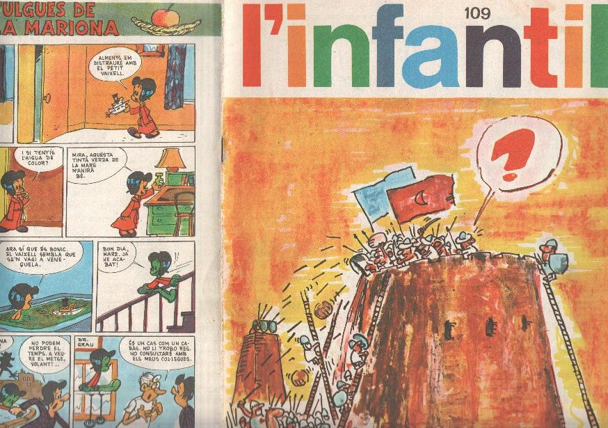 Revista L'Infantil numero 109:  Ramon (IVA), Marc Franval, Jack i la mongetera, El viatje prodigios d'en Ferran Pinyol