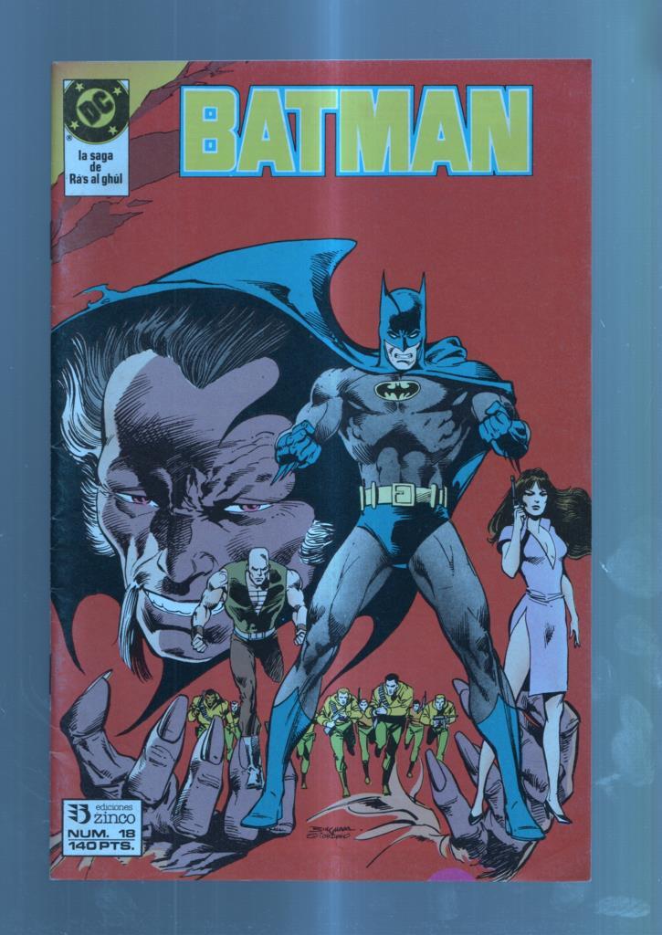 Zinco: Batman volumen 2 numero 18: La saga de Ras al ghul