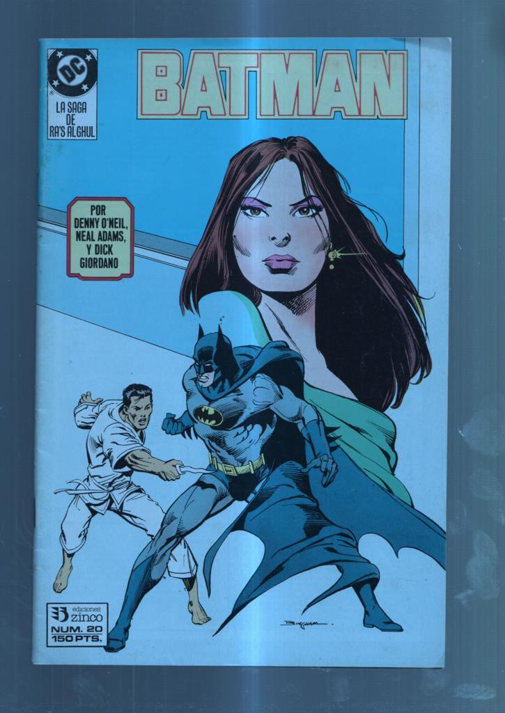 Zinco: Batman volumen 2 numero 20: La saga de Ras al ghul