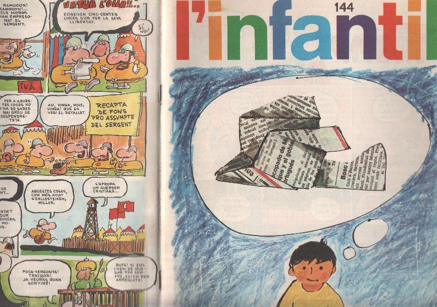 Revista L'Infantil numero 144: Bibi i Tobi-Els Joglars (picanyol)