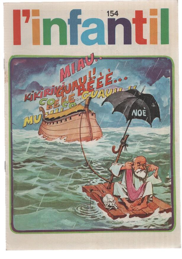 Revista L'Infantil numero 154: El savi de Valvidrera (Florenci Clave)-L'arca de Noe-Ramon (IVA)