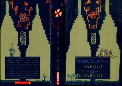 Barcelona barrio a barrio: Tapas para encuadernar la obra