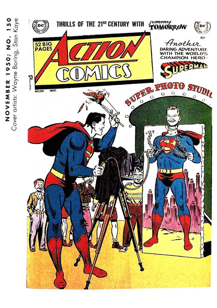 Poster DIN 4 numero 1239: Superman en Action Comics numero 150