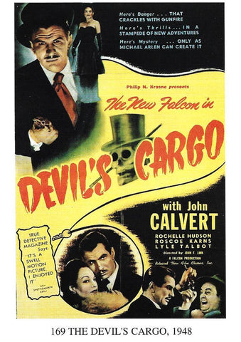 Poster DIN 4 numero 1242: 169 The Devil's Cargo, 1948: John Calvert, Rochelle Hudson