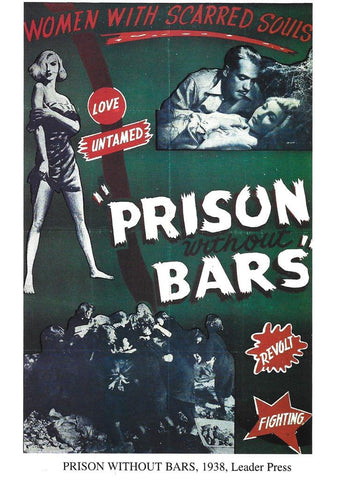 Poster DIN 4 numero 1250: Prison Without Bars, 1938, Leader Press