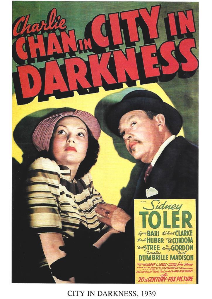 Poster DIN 4 numero 1252: Charlie Chan in City in Darkness, 1939: Sidney Toler