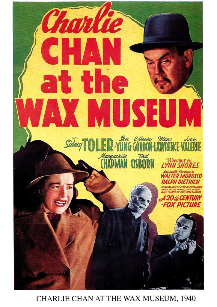 Poster DIN 4 numero 1253: Charlie Chan at the Wax Museum, 1940: Sidney Toler