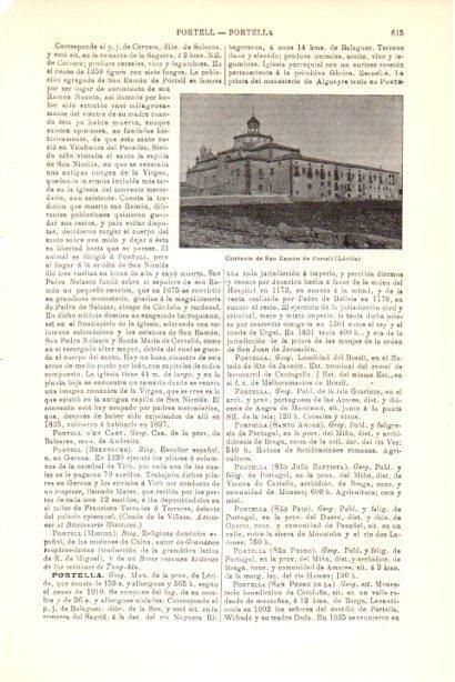 LAMINA V30215: Convento de San Ramon de Portell, Lerida