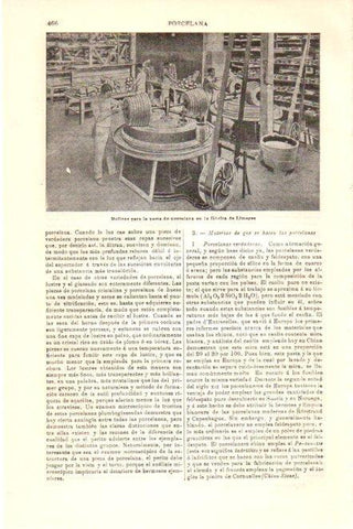LAMINA V30188: Molinos para la pasta de porcelana en fabrica de Limoges