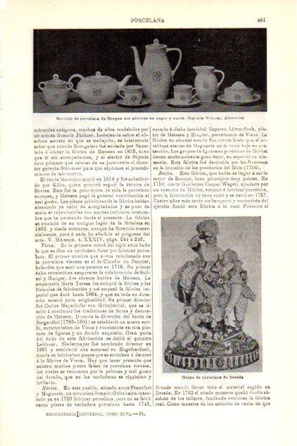 LAMINA V30192: Grupo de porcelana de Dresde