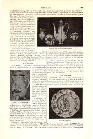 LAMINA V30193: Cafetera de Ludwigsburg y Plato de La Haya