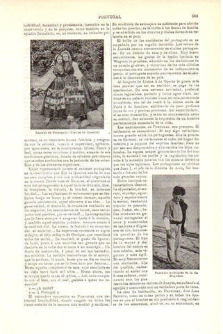 LAMINA V30230: Zagalas de Portuzelo, Portugal