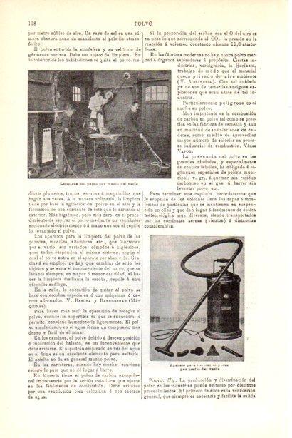 LAMINA V30114: Limpieza del polvo por medio del vacio