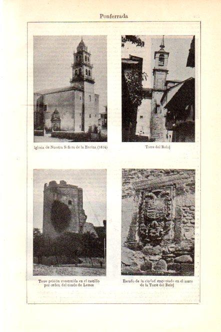 LAMINA V30169: Monumentos en Ponferrada