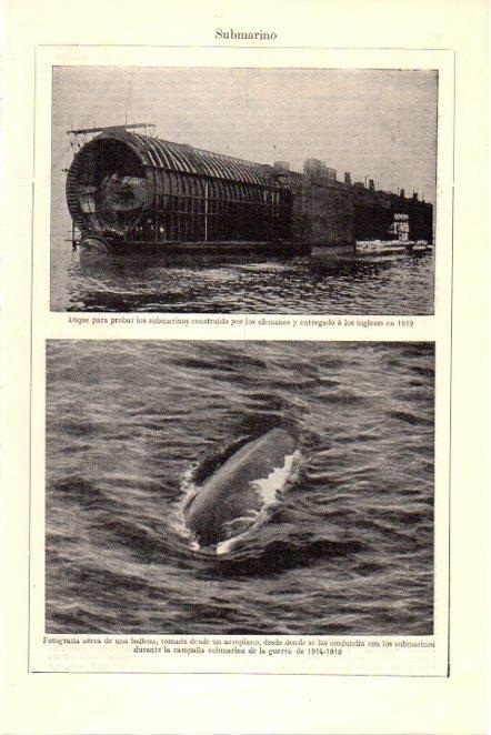 LAMINA V30174: Dique para probar los submarinos alemanes
