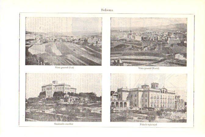 LAMINA V30367: Vistas de Solsona, Lerida