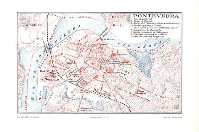 LAMINA V30368: Plano de Pontevedra