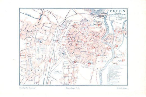 LAMINA V30372: Plano de Posen, Polonia
