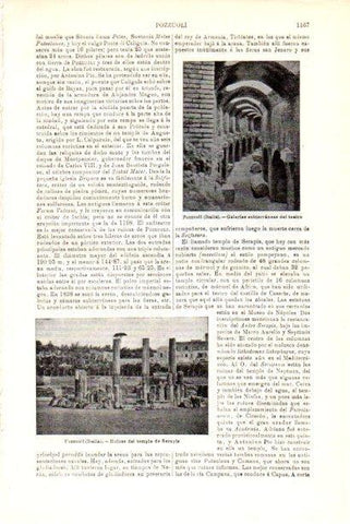 LAMINA V30262: Ruinas de Pozzuoli Italia