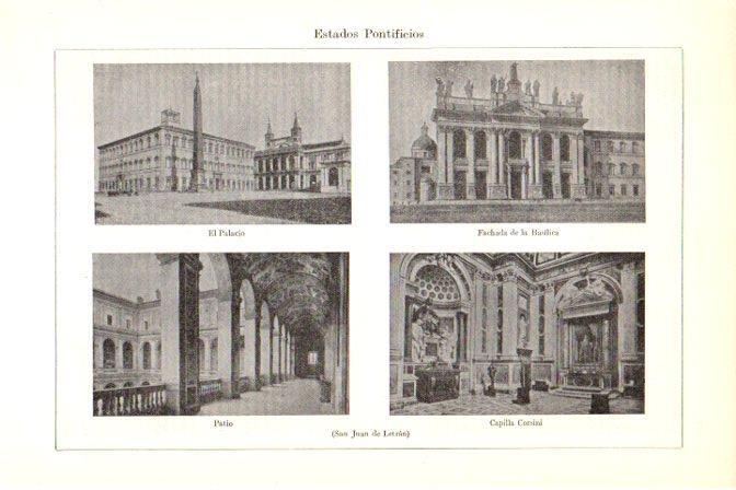 LAMINA V30320: Archibasilica San Juan de Letran en Roma