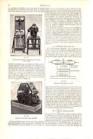LAMINA V29898: Instalacion de soldadura electrica con corriente