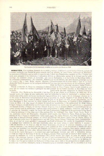 LAMINA V29940: Las banderas de los somatenes en 1908