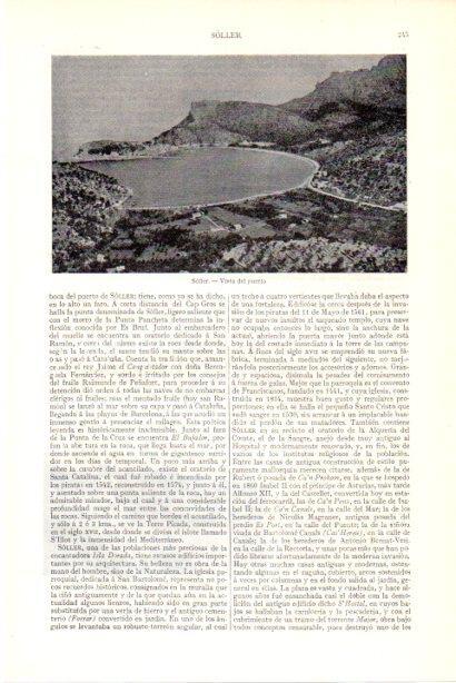 LAMINA V29938: Vista del puerto de Soller