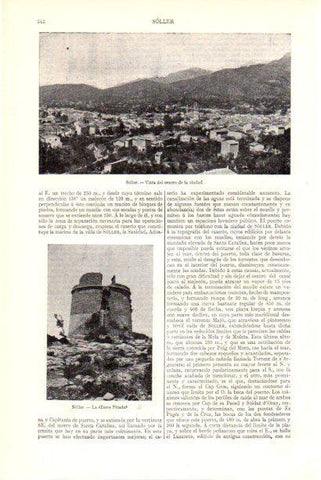 LAMINA V29937: Vista y Torre Picada de Soller