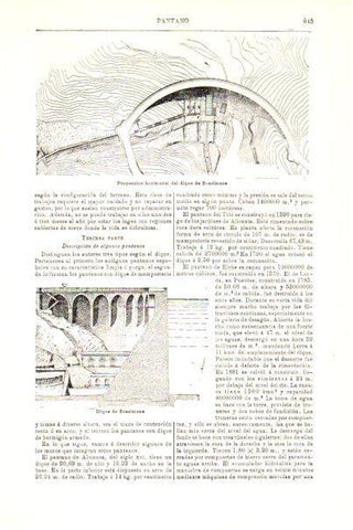 LAMINA V29836: Proyeccion del dique de Brasimone
