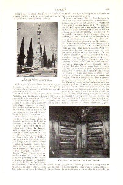 LAMINA V29840: Panteon de hombres celebres, Madrid