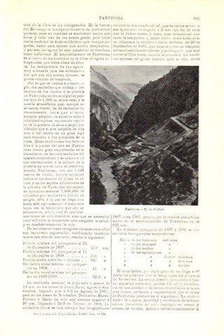 LAMINA V29841: Vista del desfiladero de Panticosa
