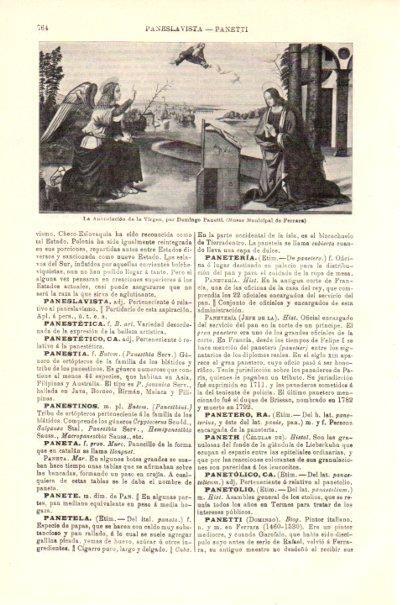 LAMINA V29826: La Anunciacion de la Virgen por Domingo Panetti