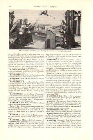 LAMINA V29826: La Anunciacion de la Virgen por Domingo Panetti