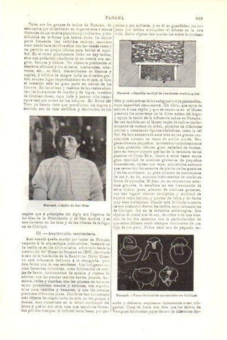 LAMINA V29815: Indio de San Blas en Panama
