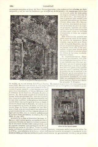 LAMINA V29870: Portal iglesia de San Ignacio-mini, Paraguay
