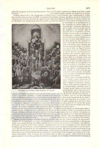 LAMINA V29875: El Paraiso por Vivarini
