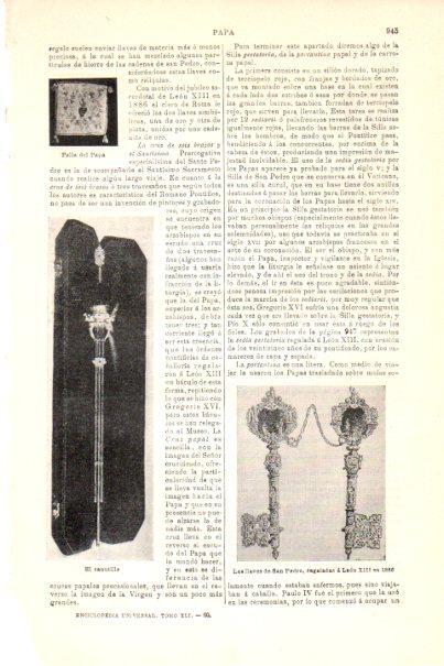 LAMINA V29851: Las llaves de San Pedro regaladas a Leon XIII