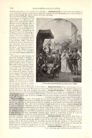 LAMINA V29862: San Marcelino ante Diocleciano por J. Parada y Santin