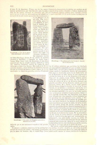 LAMINA V30066: Vistas de Stonehenge