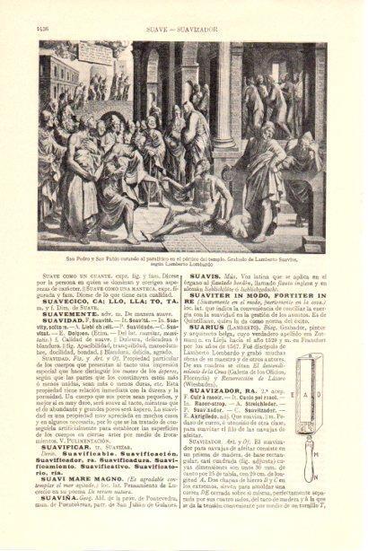 LAMINA V30091: San Pedro y San Pablo curando al paralitico según L. Lombardo