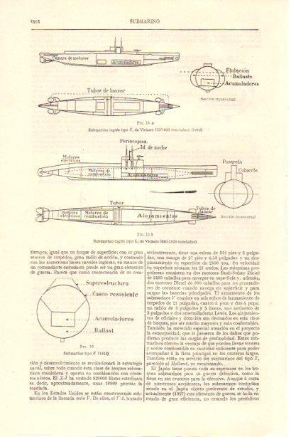 LAMINA V30097: Submarino tipo L de Vickers