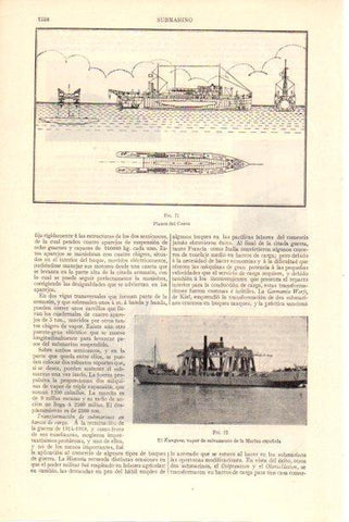 LAMINA V30099: El Kanguro vapor de salvamento de la Marina española