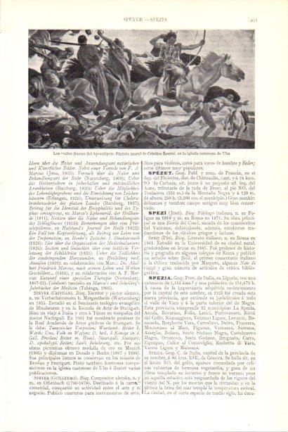 LAMINA V30033: Los cuatro jinetes del Apocalipsis por C. Speyer