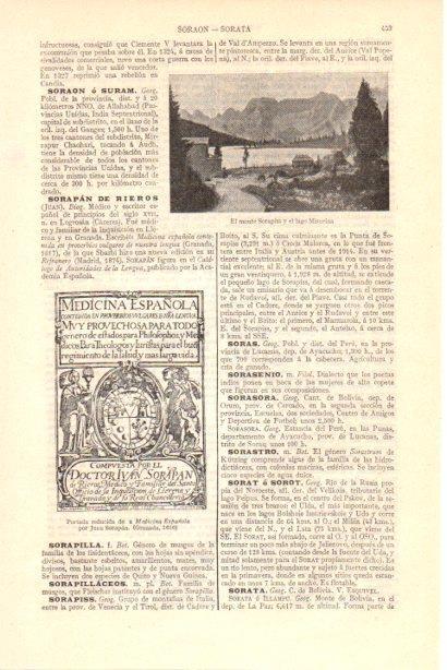 LAMINA V29977: Monte Sorapiss y lago Misurina