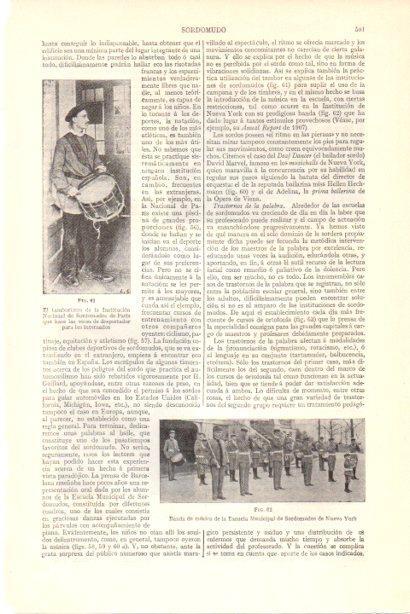LAMINA V29987: Banda de musica Escuela Municipal de Sordomudos en Nueva York